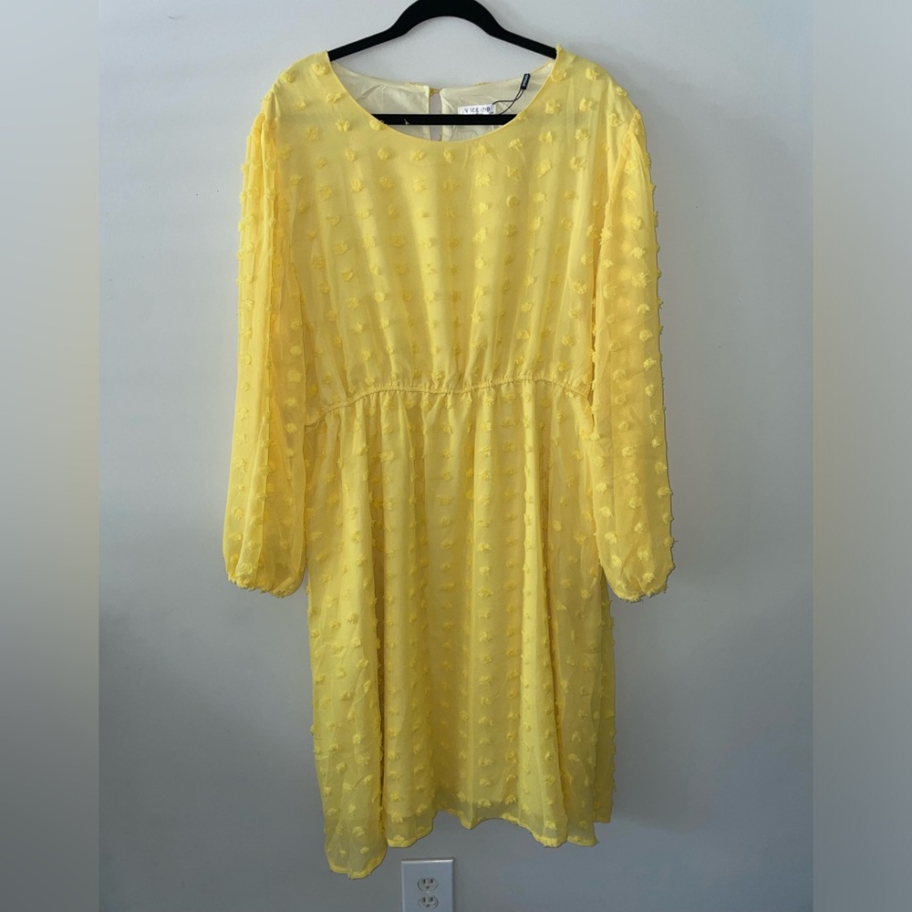 Yellow Midi Dress